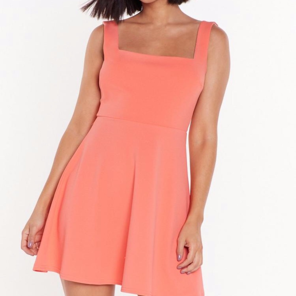 Orange Nasty gal dress